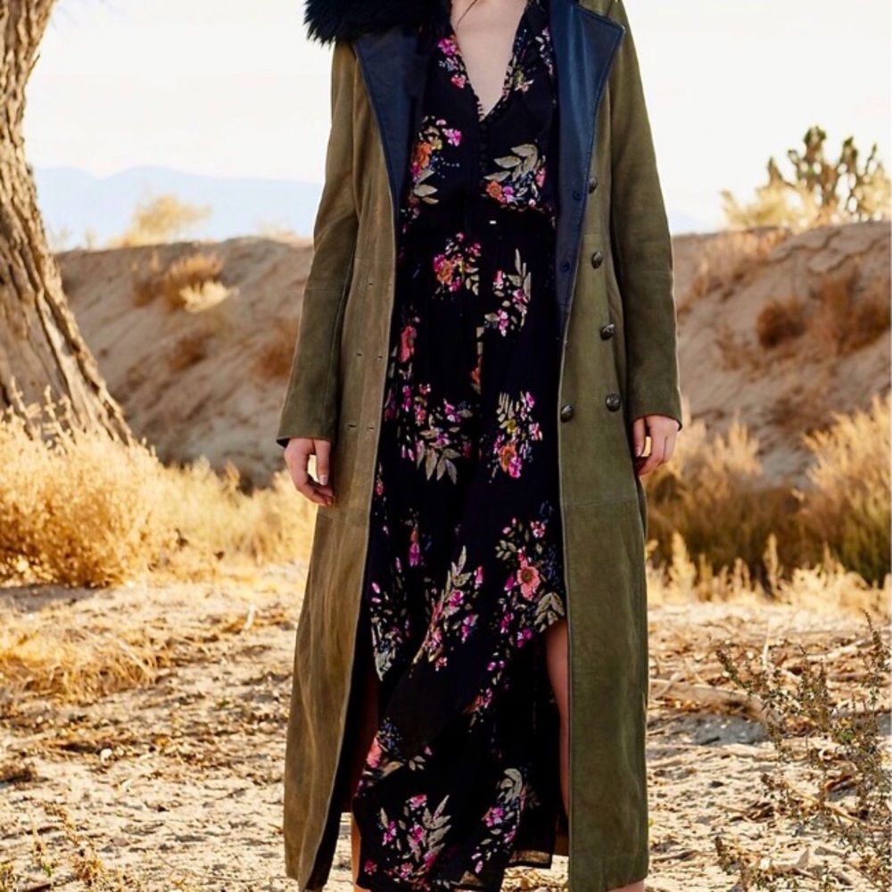 Free People Military Coat